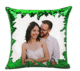 Magic Sequined Custom Gift Pillow Magic Sequined Custom Gift Pillow